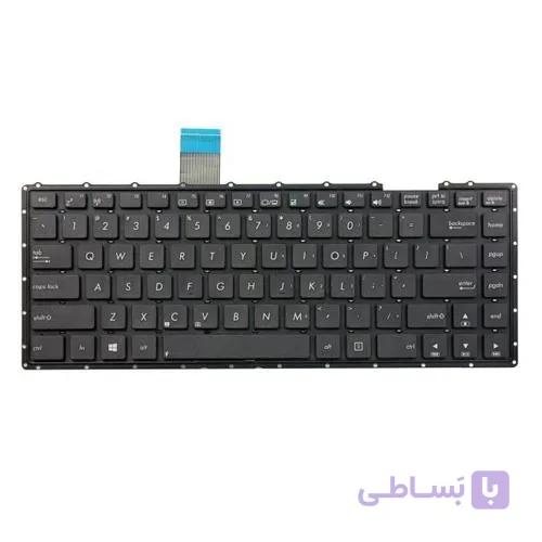 کیبرد لپ تاپ ایسوس X450 مشکی-اینترکوچک بدون فریم