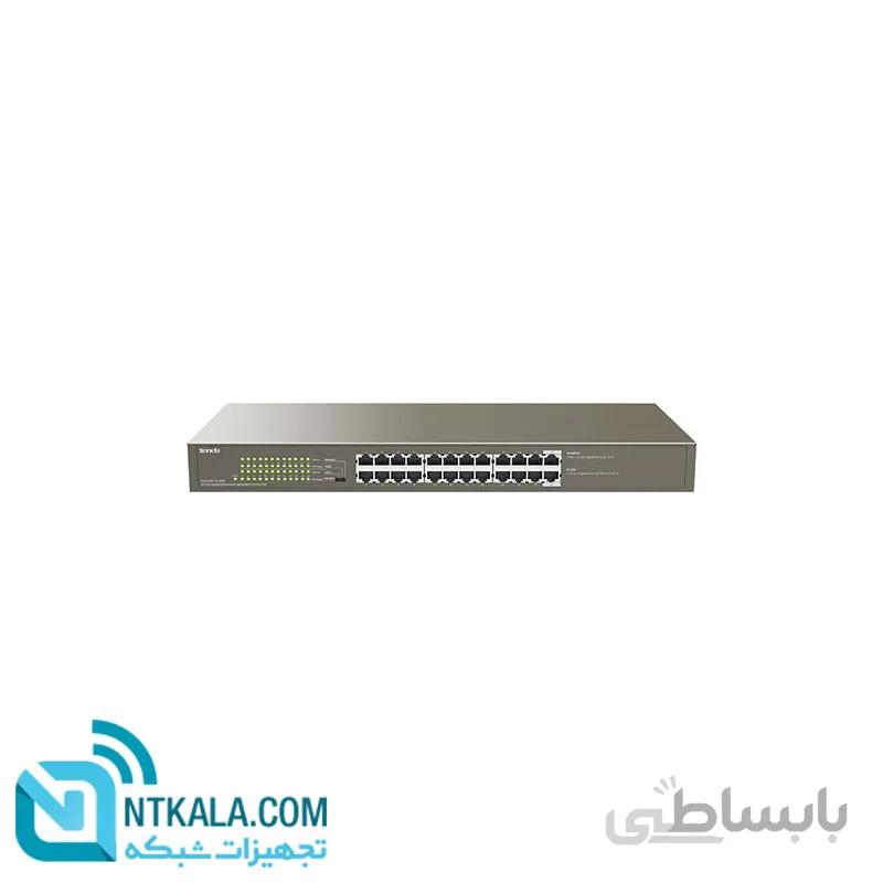 سوییچ ۲۴ پورت PoE تندا مدل TEG1124P-24-250W