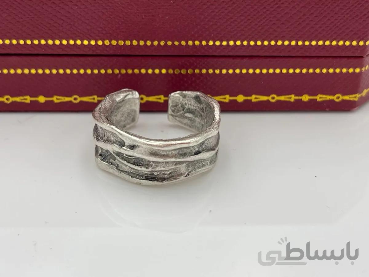 انگشتر ورشو رینگی برجسته فری سایز