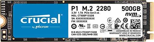 هارد اس اس دی اینترنال کروشیال مدل CT500P1SSD8 ظرفیت 500 گیگابایت