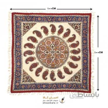 قلمکاری(چیت سازی)ممتاز طرح بته جقه گرد
