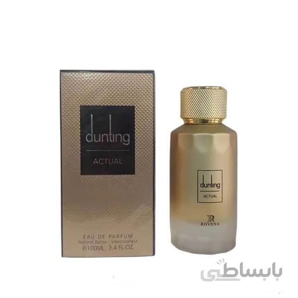 ادکلن مردانه روونا rovena Dunting Actual حجم ۱۰۰ میل “دانهیل ایکن آبسلوت”