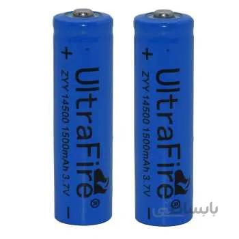 باتری لیتیوم یون 3.7 ولت 1500mAh سایز 14500 UltraFire