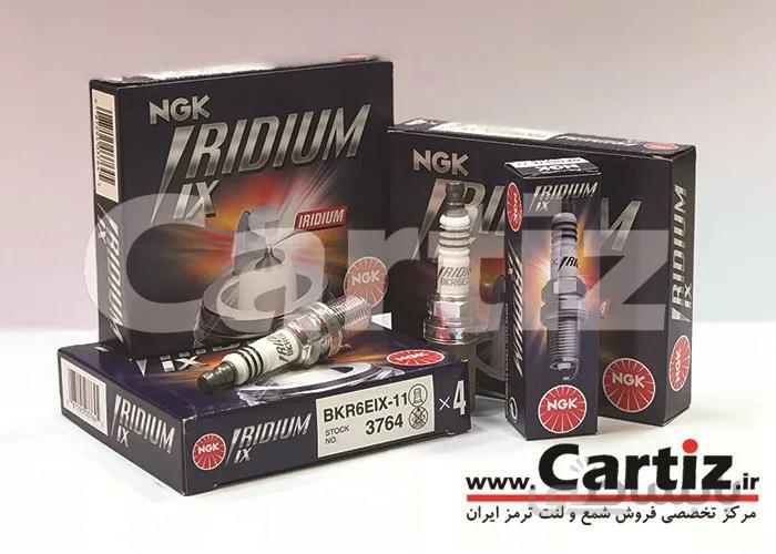 شمع سوزنی ایریدیوم پایه کوتاه NGK ژاپن 3764 BKR6EIX-11 ا BKR6EIX-11