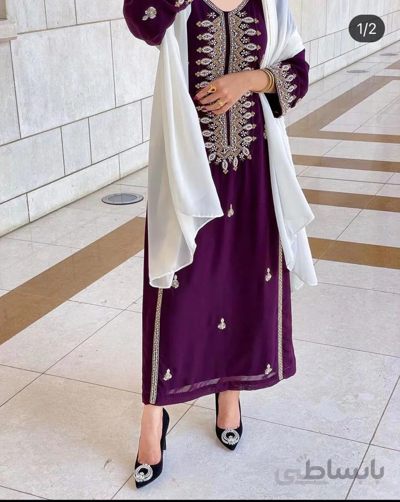 ست شال و پیراهن عربی cn405