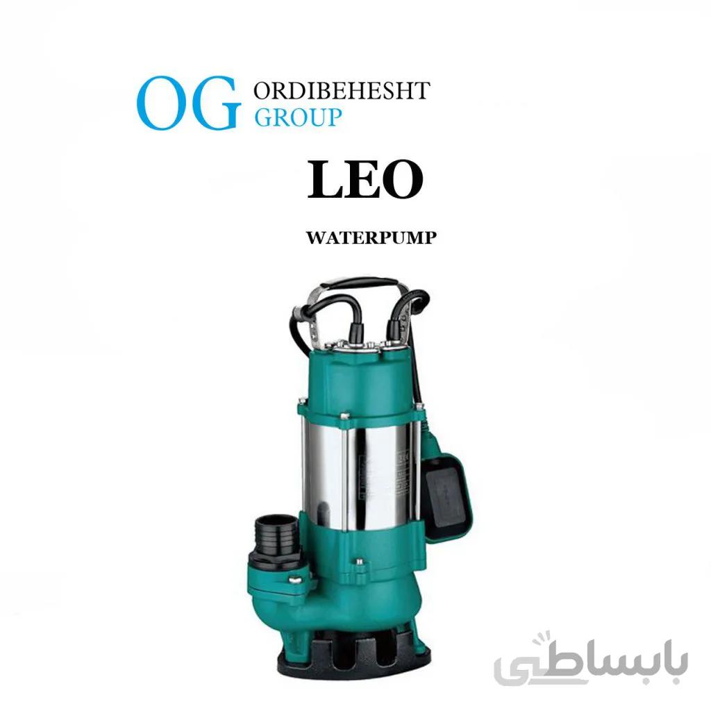 پمپ لجن کش تکفاز چدنی 2 اینچ 12 متری 0.75 کیلووات LEO لیو XSP18-12/0.75 I ا Leo