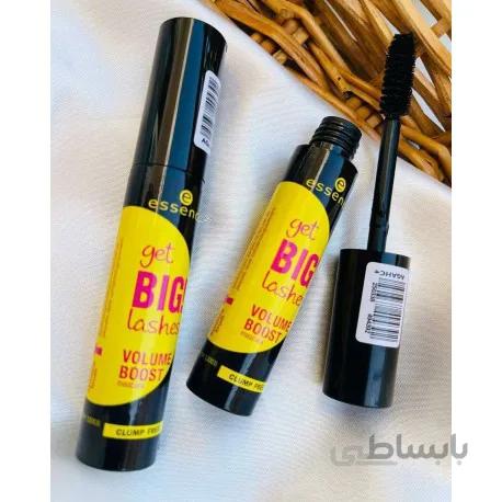 ریمل جدید مشکی زرد اسنس مدل big lashes