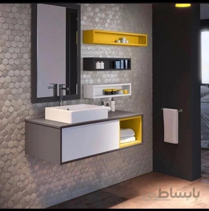 روشویی کابینت دار مدل ورنا ا روشویی کابینت دار مدل ورنا