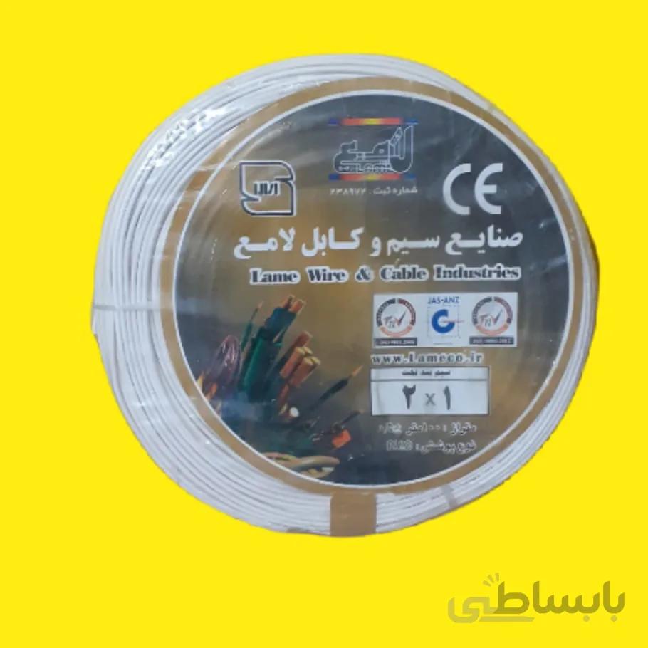 سیم نایلون 1 * 2 لامع حلقه 100 متری