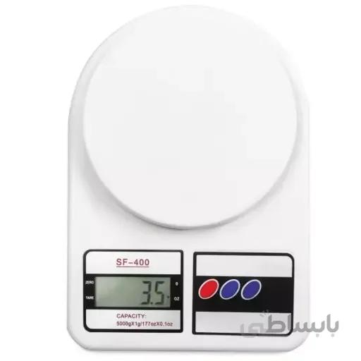 ترازوی آشپزخانه الکترونیک مدل SF400 ا Electronic kitchen scale model SF400