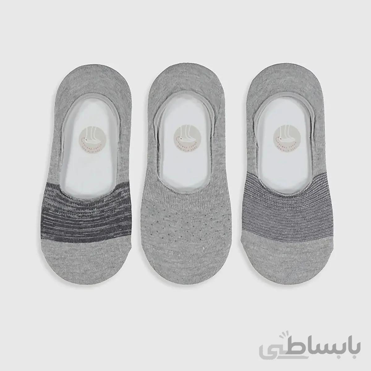 جوراب کالج مردانه ال سی وایکیکی مدل 0S4537Z8 مجموعه 3 عددی