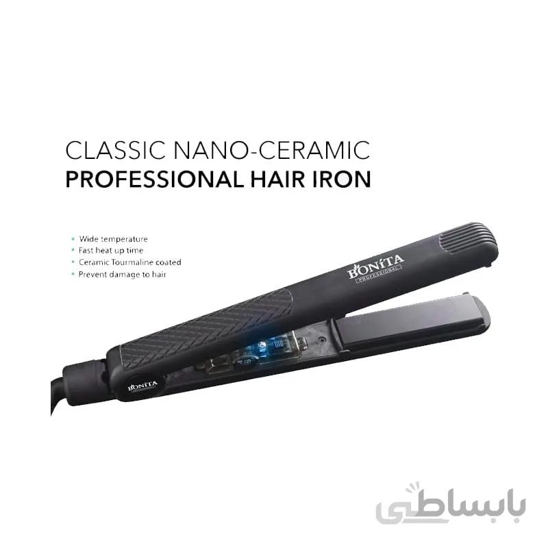 اتوی مو نانو کراتین بونیتا BONITA Nano Keratin Hair IRON