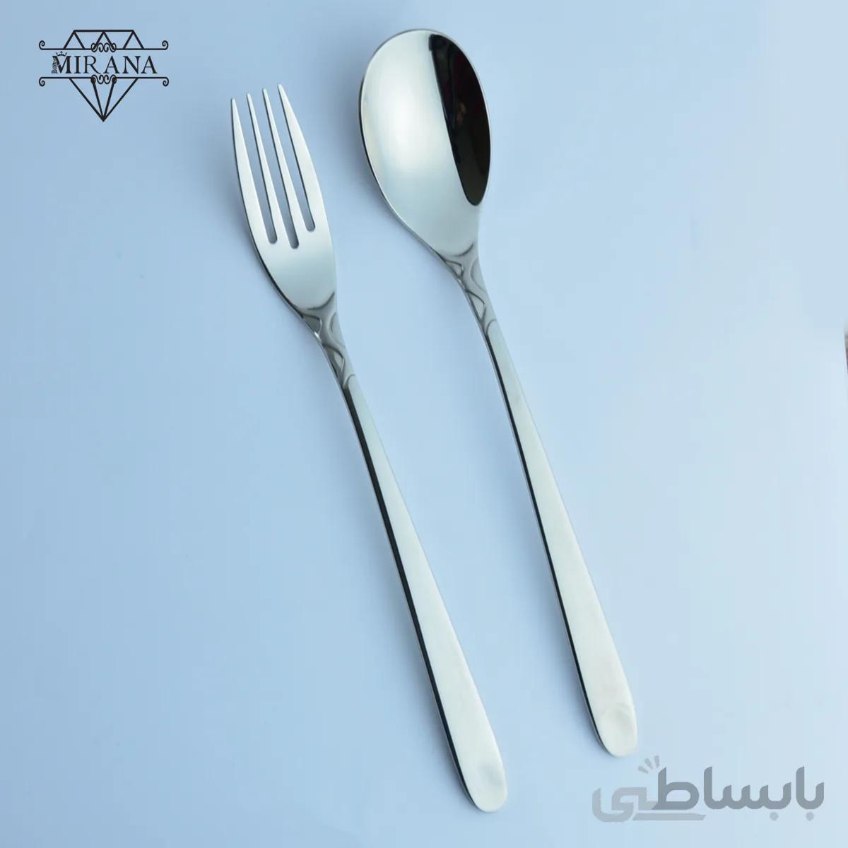 سرویس قاشق و چنگال ۳۰ نفره سیلور برند ورسا مدل تالین