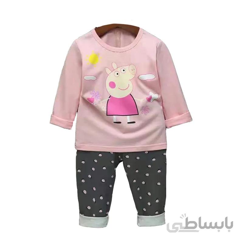 بلوز شلوار راحتی بچه گانه PEPPA