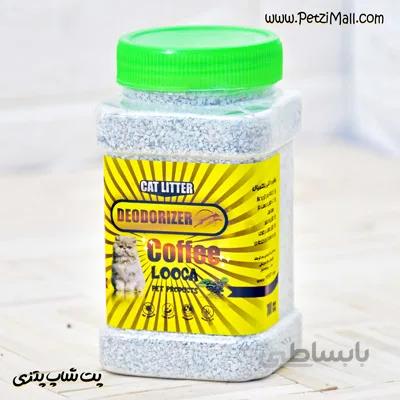 پودر معطر کننده خاک گربه با رایحه قهوه برند لوکا وزن ۷۰۰ CC کد ۳۷۰