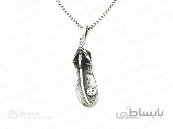 گردنبند مردانه پر شاهین-Xiaonuo-n-33