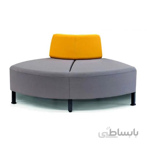 مبل اداری نظری مدل پازل ربع دایره