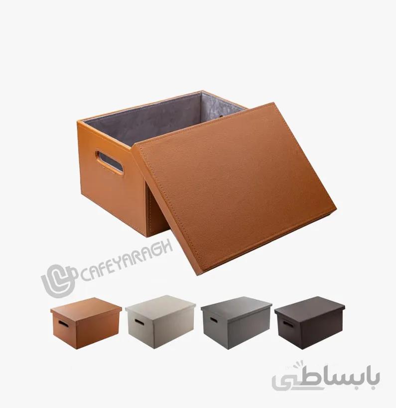 باکس چرمی داخل کمد لباس مدل 8018 سایز 36