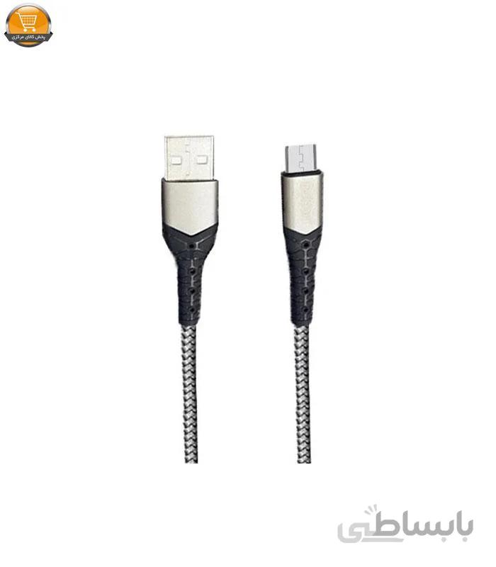 کابل تبدیل USB به microUSB ارلدام مدل EC-076M طول 1 متر