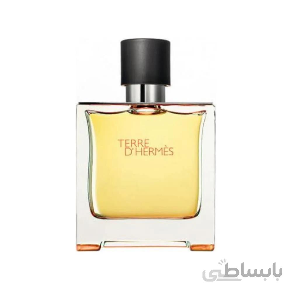 پرفیوم مردانه هرمس مدل «Terre d’Hermes Parfum» حجم 75 میلی لیتر