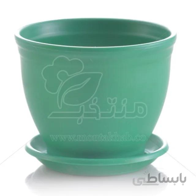 گلدان پلاستیکی مدل 3025 ارتفاع 20 سانتیمتر