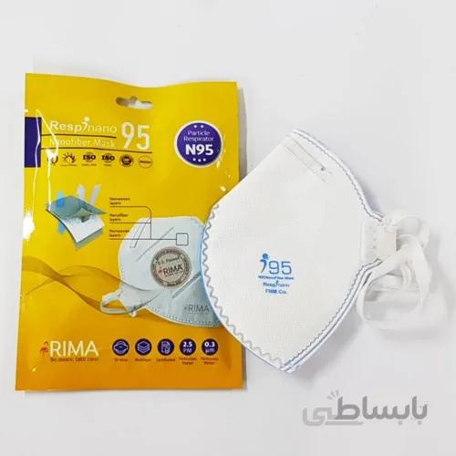 ماسک N95 بدون سوپاپ فیلتر دار نانو + ملت بلون