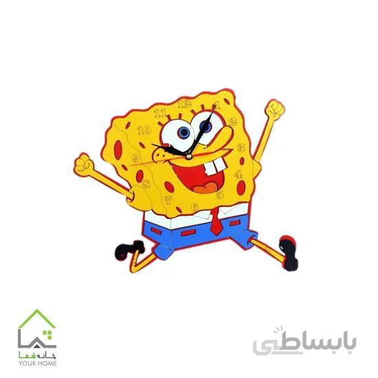ساعت مدل باب اسفنجی