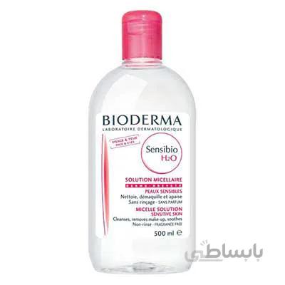 میسلار سن سی بیو H2O بایودرما ۵۰۰ میل/ Bioderma Make Up Removing Micellaire Solution Sensitive Skin