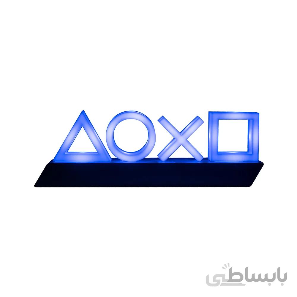 چراغ آیکون پلی استیشن طرح ساده ا Simple Design PlayStation Icon Lights