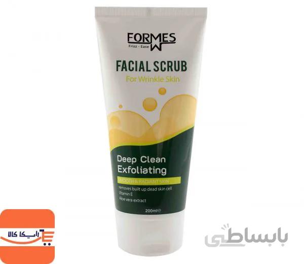 اسکراب لایه بردار پوست فورمس formes مدل ضد چروک حجم 200 میلی لیتر ا دسته بندی:
