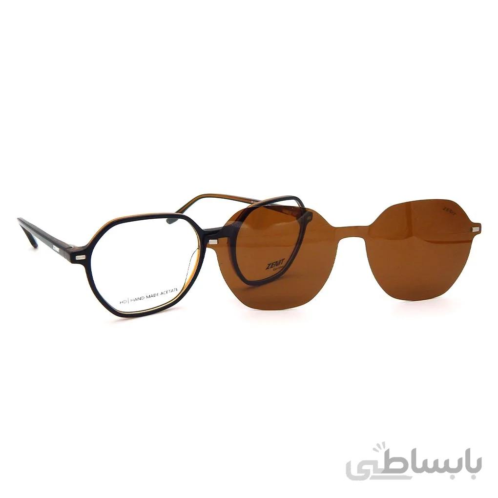 خرید عینک طبی آفتابی (کاوردار مگنتی) ZENiT زنیت ZE1426-C5