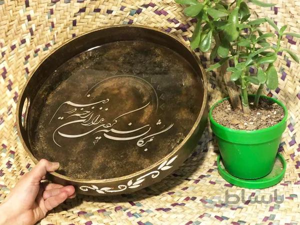 سینی چوبی کد 337526