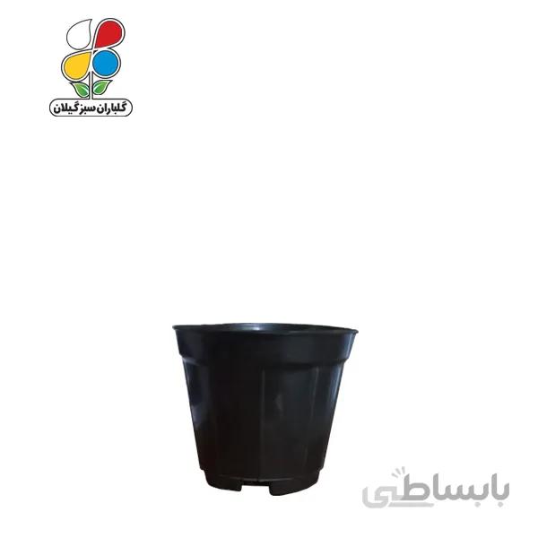 گلدان کشاورزی ظرفیت 6 سانتی متری مدل GPPA12 مشکی