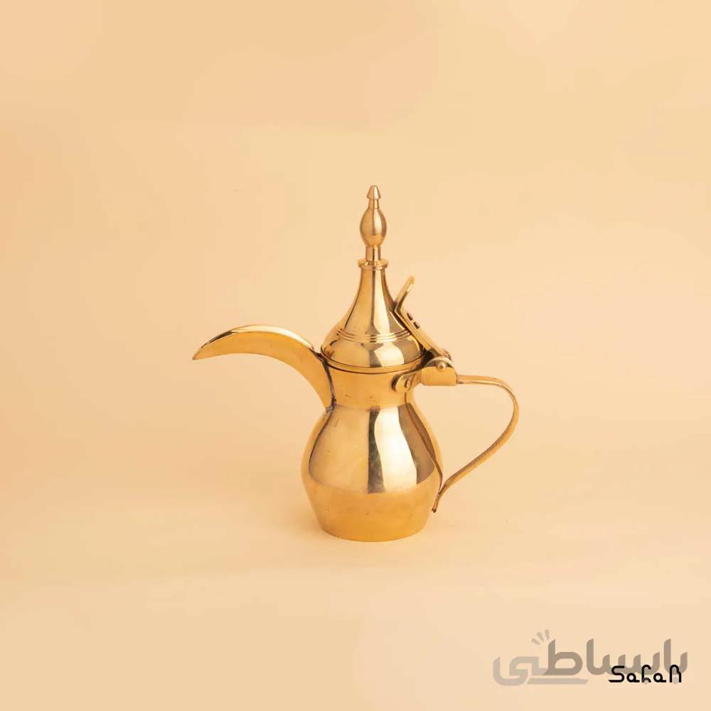 دله برنجی طلایی مدل بغدادی سایز 1