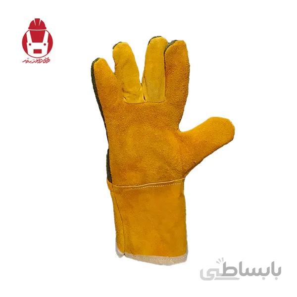 دستکش چرمی جوشکاری 30 سانت