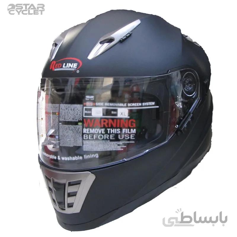 کلاه کاسکت ردلاین مدل923 MATBLK