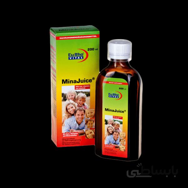 شربت مینا جویس یوروویتال (200 میلی لیتر)