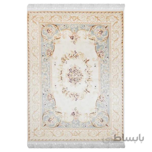 فرش ماشینی بریلانت کد 5423 زمینه کرمی
