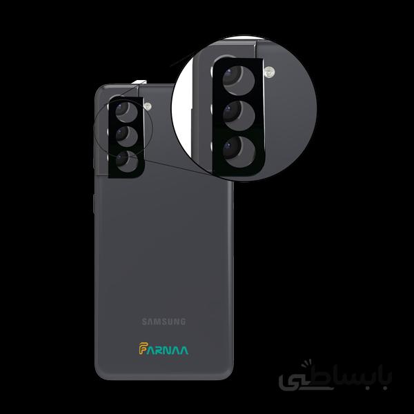 محافظ لنز دوربین مدل LE-P01 مناسب برای گوشی موبایل سامسونگ Galaxy S21