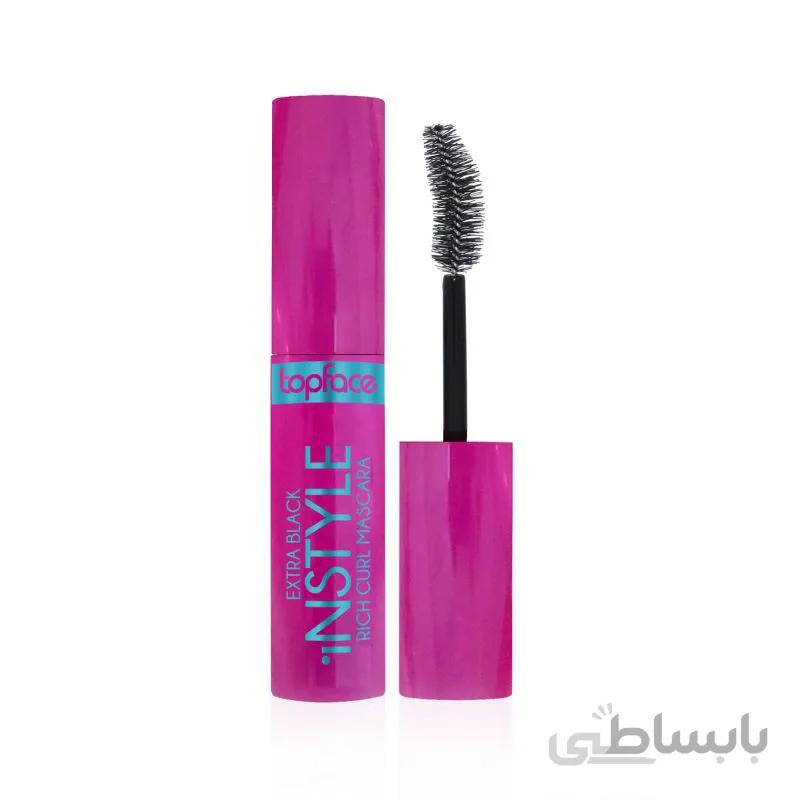 ریمل حالت دهنده و حجم دهنده ریچ کرل تاپ فیس topface مدل rich curl mascara