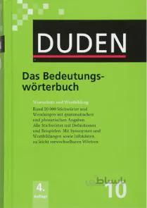 فرهنگ دودن آلمانی-آلمانی 10 DUDEN (سبز رنگ)