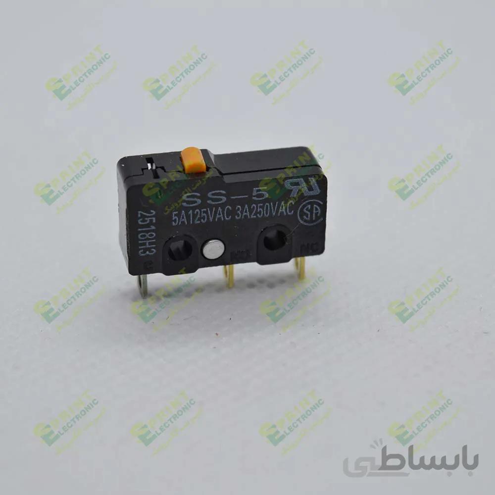 میکروسوییچ بدون اهرم 3 آمپر Omron SS-5