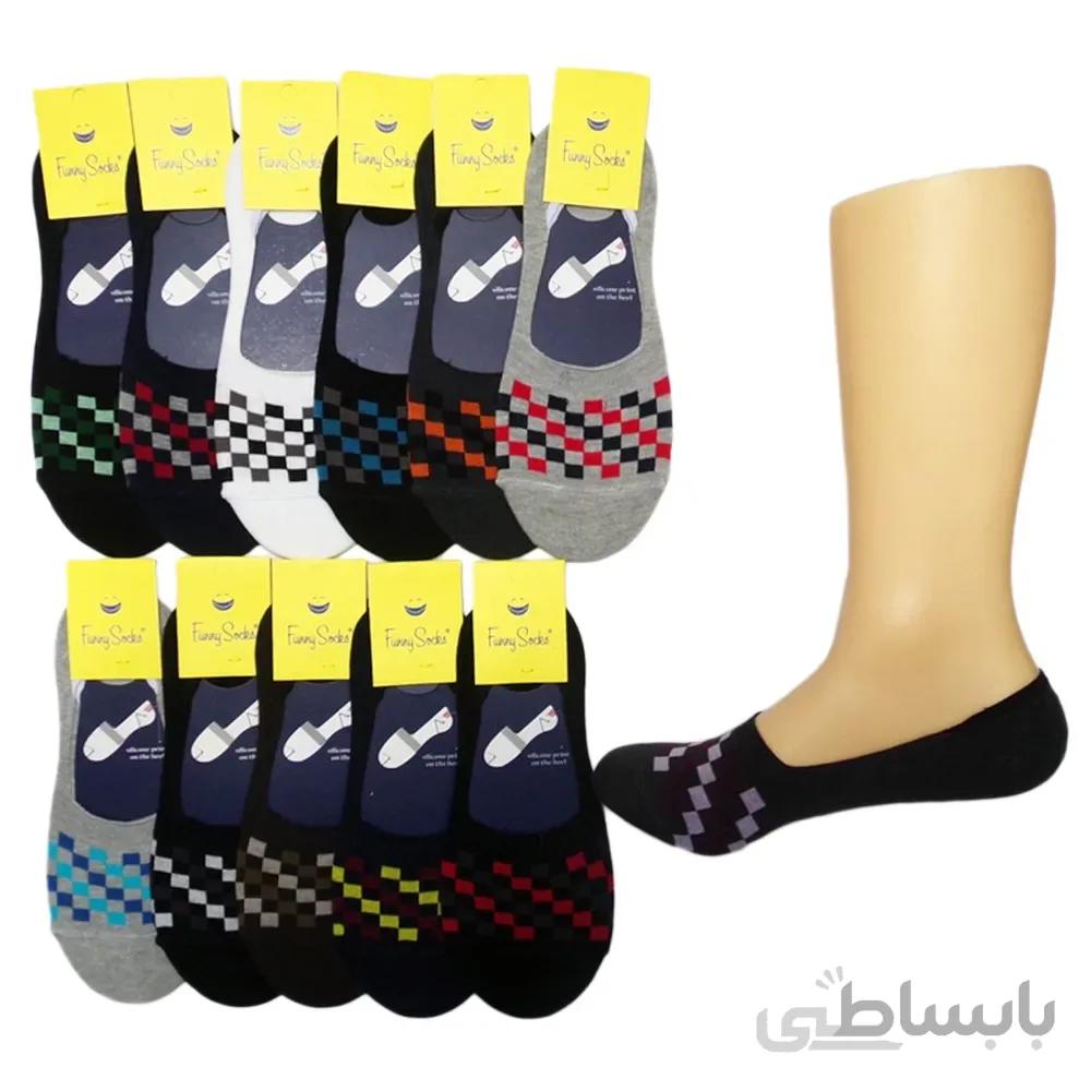 جوراب کالج مردانه Funny Socks کد 6010