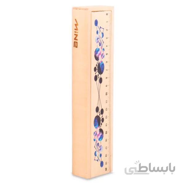 مداد رنگی 24 رنگ ماین مدل timber کد 8-624