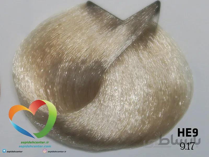 رنگ مو ی ترام کالر traum color بلوند کنفی روشن HE9 – 9.17