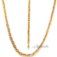 زنجیر و دستبند آجری استیل رنگ ثابت STAINLESS STEEL