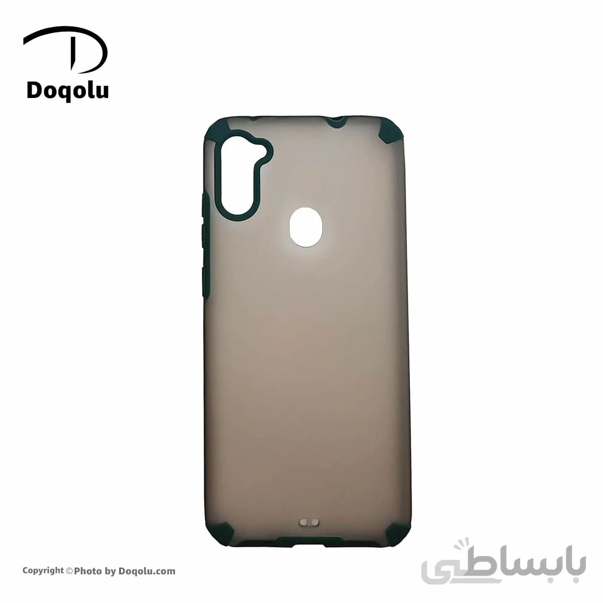 قاب گوشی سامسونگ samsung A11 مدل پشت مات دور رنگی