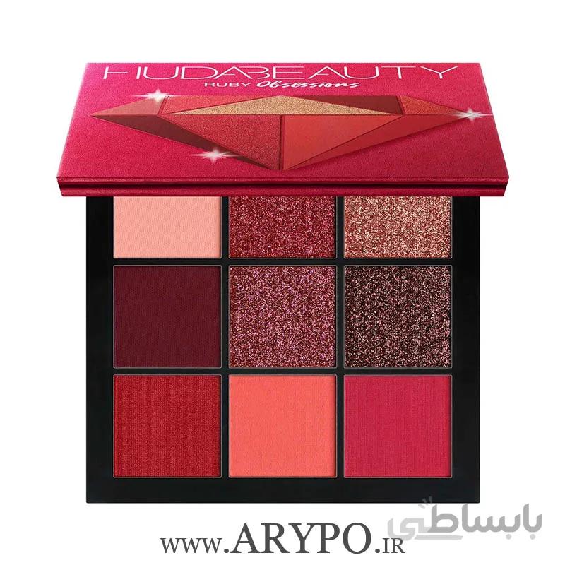 پالت سایه چشم هدی بیوتی مدل Ruby Obsessions
