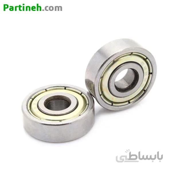 بلبرینگ شیار عمیق مدل 105ZZ ابعاد 5*10*4 ا 105ZZ Deep grove Ball bearing Dimension: 4x10x5mm