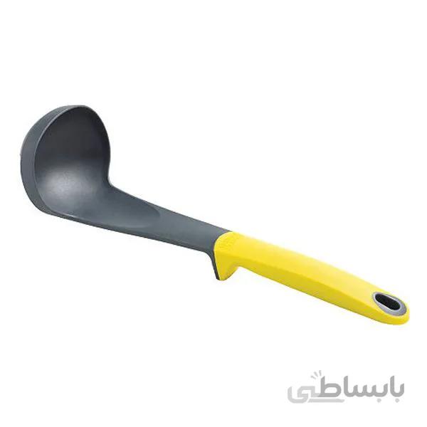 ملاقه زرد دسته سیلیکونی ژوزف ژوزف